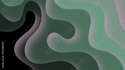 Monochrome realistic liquid effect background