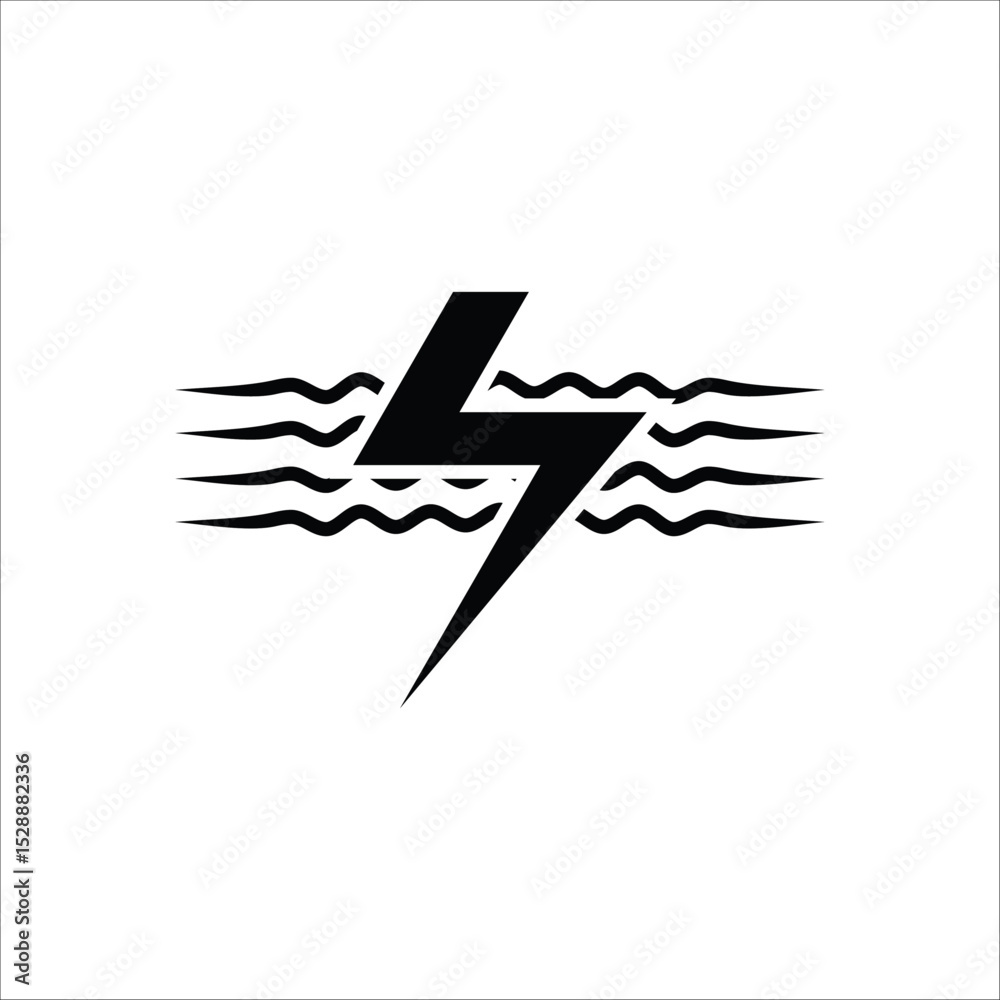 Fototapeta premium electricity icon