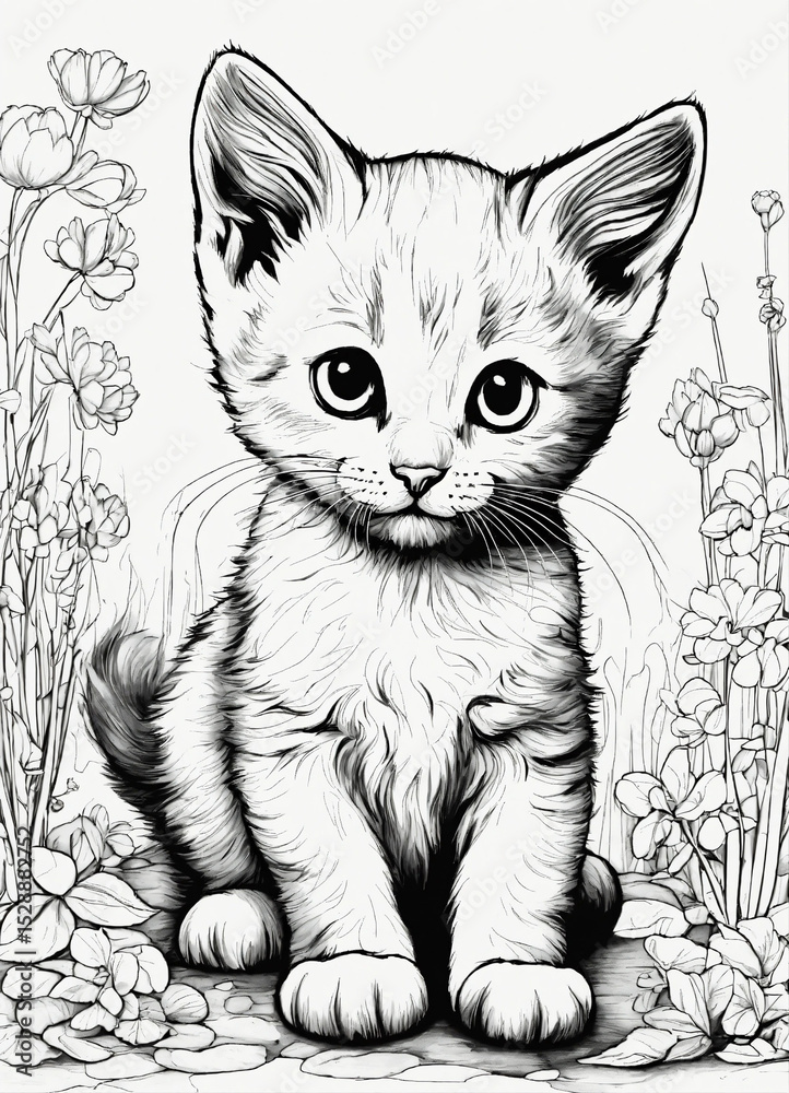 Obraz premium cat and mouse