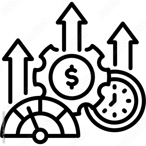 Productivity Score Icon