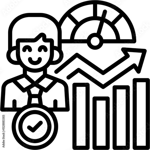 Performance Employee Icon