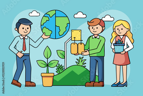 Teamwork for environmental sustainability and growth
