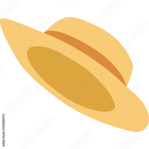 Summer Hat Illustration