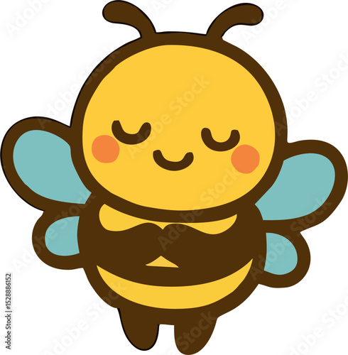 honey bee logo cute