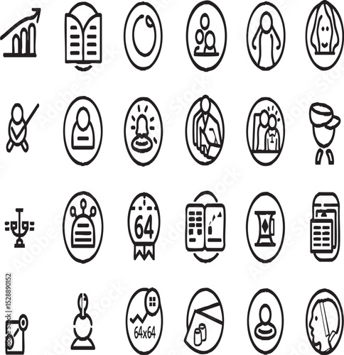 "Business Growth and Learning Icons".