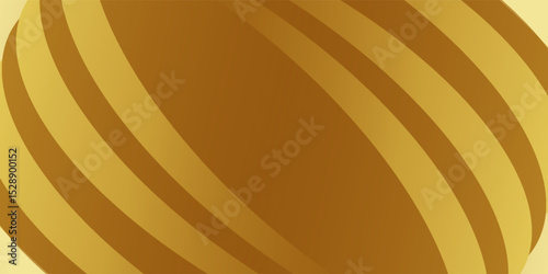 gold wave curve, golden wave corner shape for element, stripes ribbon golden graphic, striped gold. eps 10, vector.
