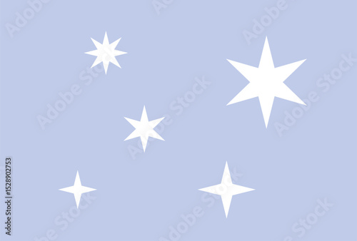 Glitter, stars,  vector	