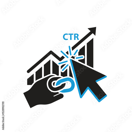 Increasing ctr click through rate with link building seo marketing