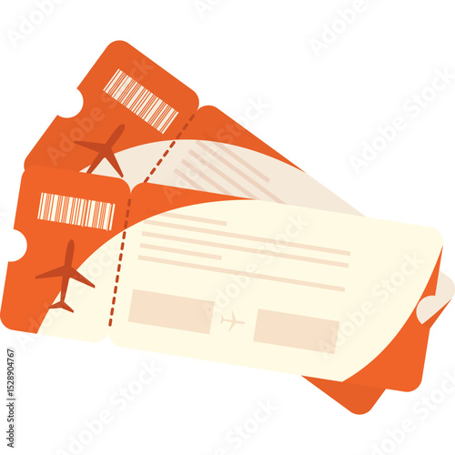 Airplane Travel Ticket