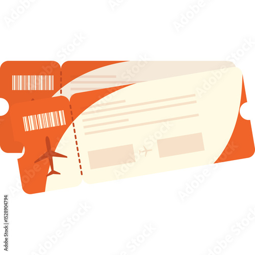 Airplane Travel Ticket