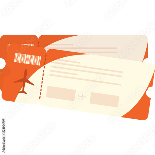Airplane Travel Ticket