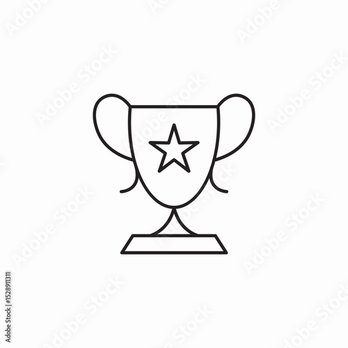 cup award icon sign vector