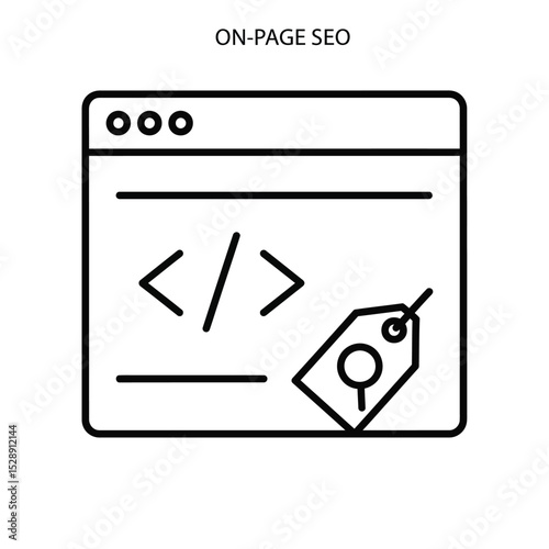 On page seo optimization website code keyword tag