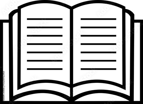 Book icon vector illustration,  book icon for web