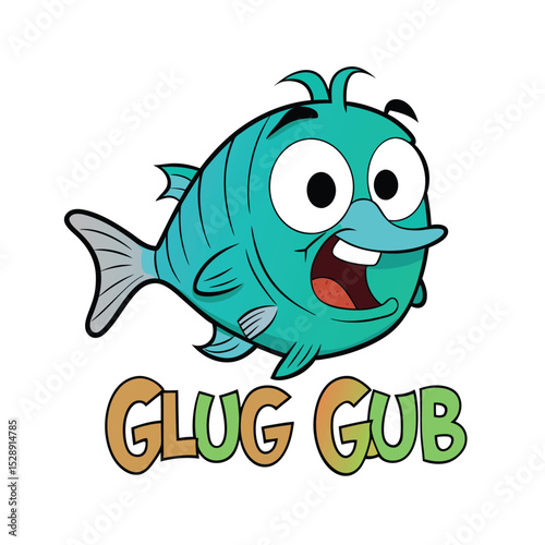 funny fish cartoon