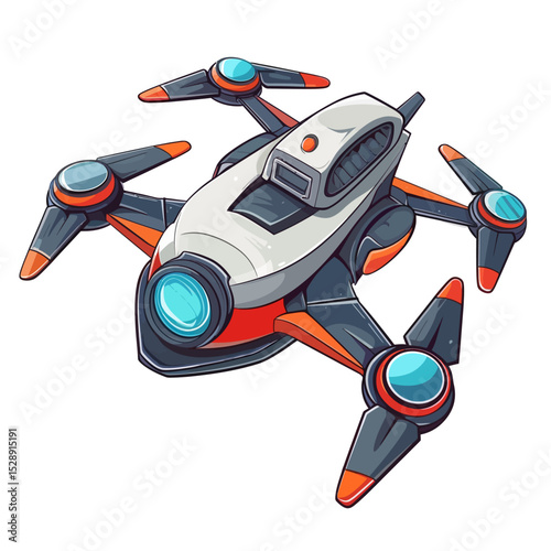 Drone vector 