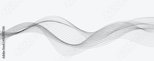 Abstract Waveform Lines