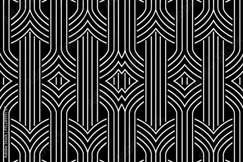 Geometric ethnic stylish black white pattern. Template, stencil for laser cutting metal, wood carving, coloring, stained glass, logo. Ornaments, fresco of the East, Asia, India, Mexico, Aztec, Peru.