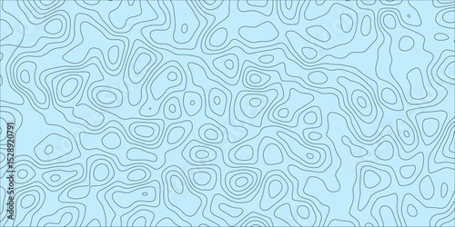 Freeform abstract topography lines for surface textures

