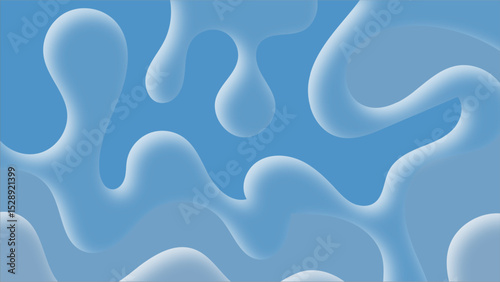 Monochrome realistic liquid effect background