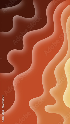 Monochrome realistic liquid effect background