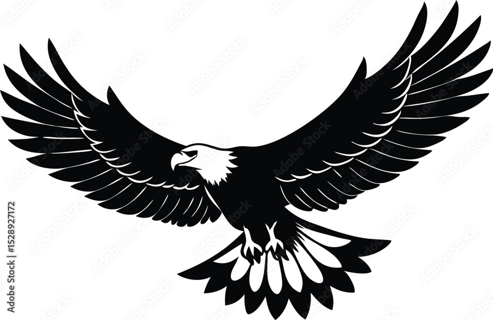 Obraz premium eagle vector illustration
