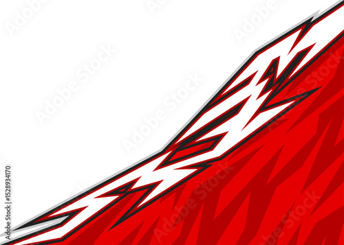 Abstract background with geometric spike arrow line pattern and with some copy space area
