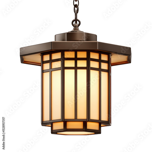 Wallpaper Mural Elegant Vintage Lantern with Warm Amber Glow and Detailed Geometric Design, Perfect for Home Decor and Lighting Torontodigital.ca