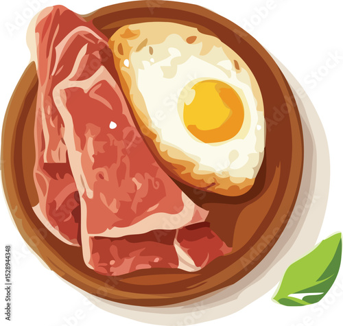 Meat vector art
