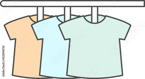 T-shirt display stand
