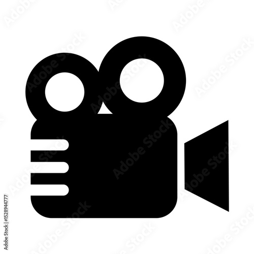 Video camera - simple vector icon