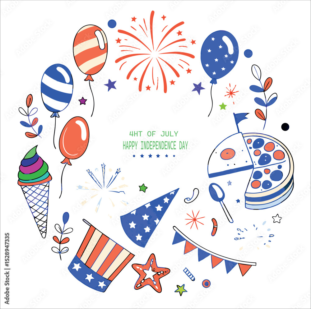 Obraz premium 4th july