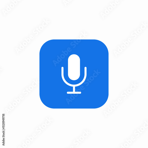 microphone use icon sign vector