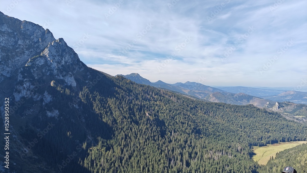 Obraz premium Majestic Mountain Landscape