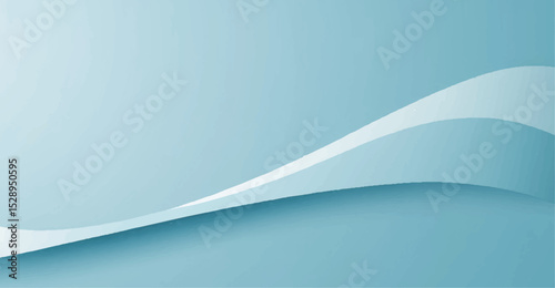 Abstract blue background with a dynamic wave design and subtle light texture, perfect for business and technology concepts