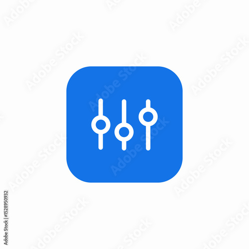 spectrum settings icon sign vector