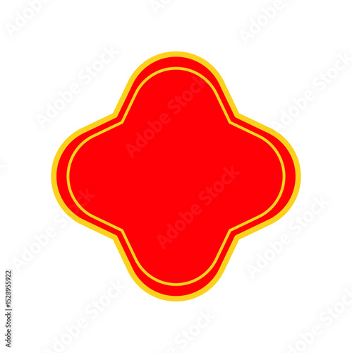Price sticker, sale or discount sticker, sunburst badges icon
