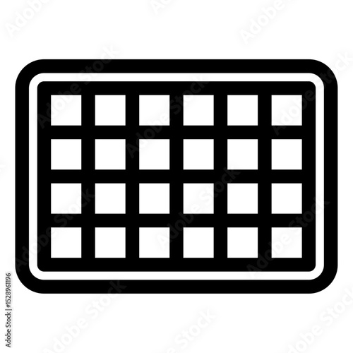 cutting mat vector icon