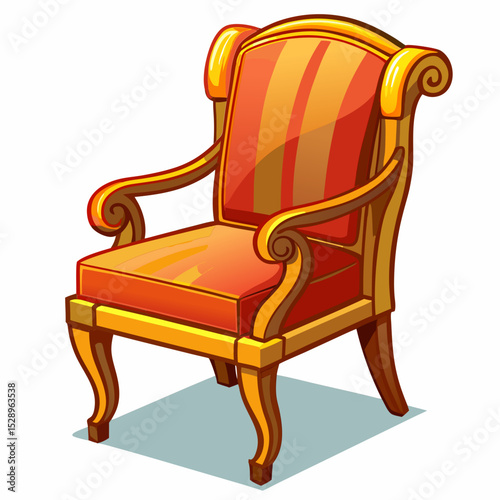Chair isolated on white background 