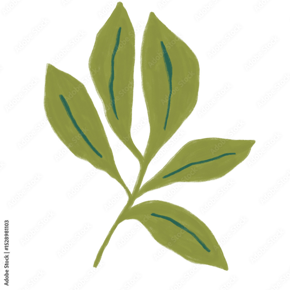 Naklejka premium Floral Elements and Branches