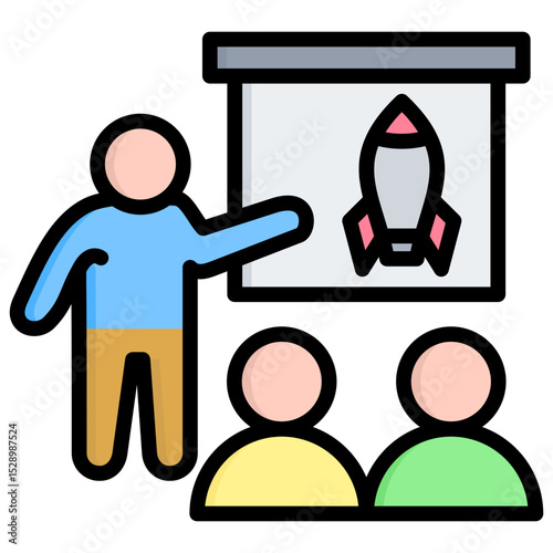 Startup Pitch Icon