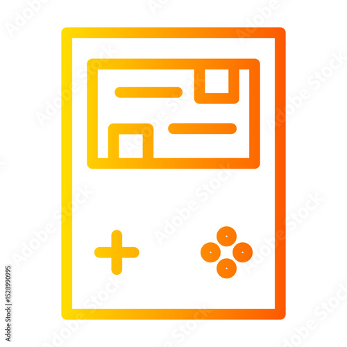 game console gradient icon