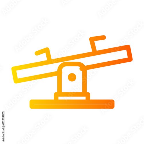 seesaw gradient icon