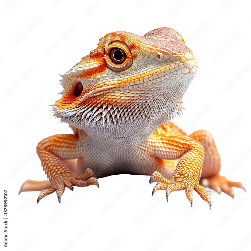 Obraz premium lizard on transparent background