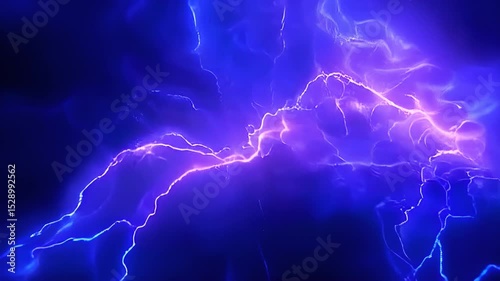 Wallpaper Mural An abstract thunder texture background. Lightning effect Torontodigital.ca