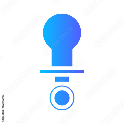 pacifier gradient icon