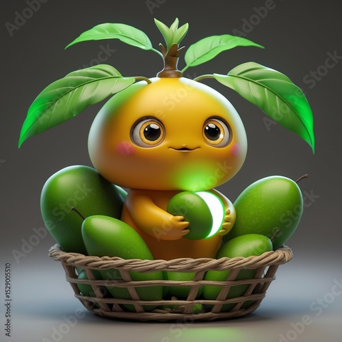 basket with fruits