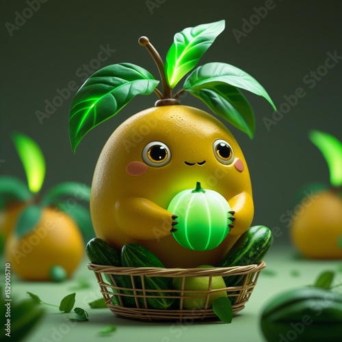 orange fruit in a basket