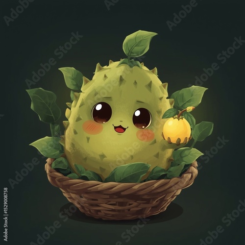 easter egg in a nest