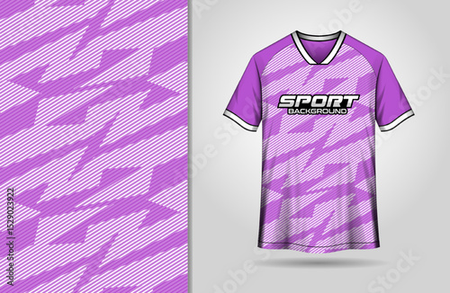 Sport jersey purple pattern line background